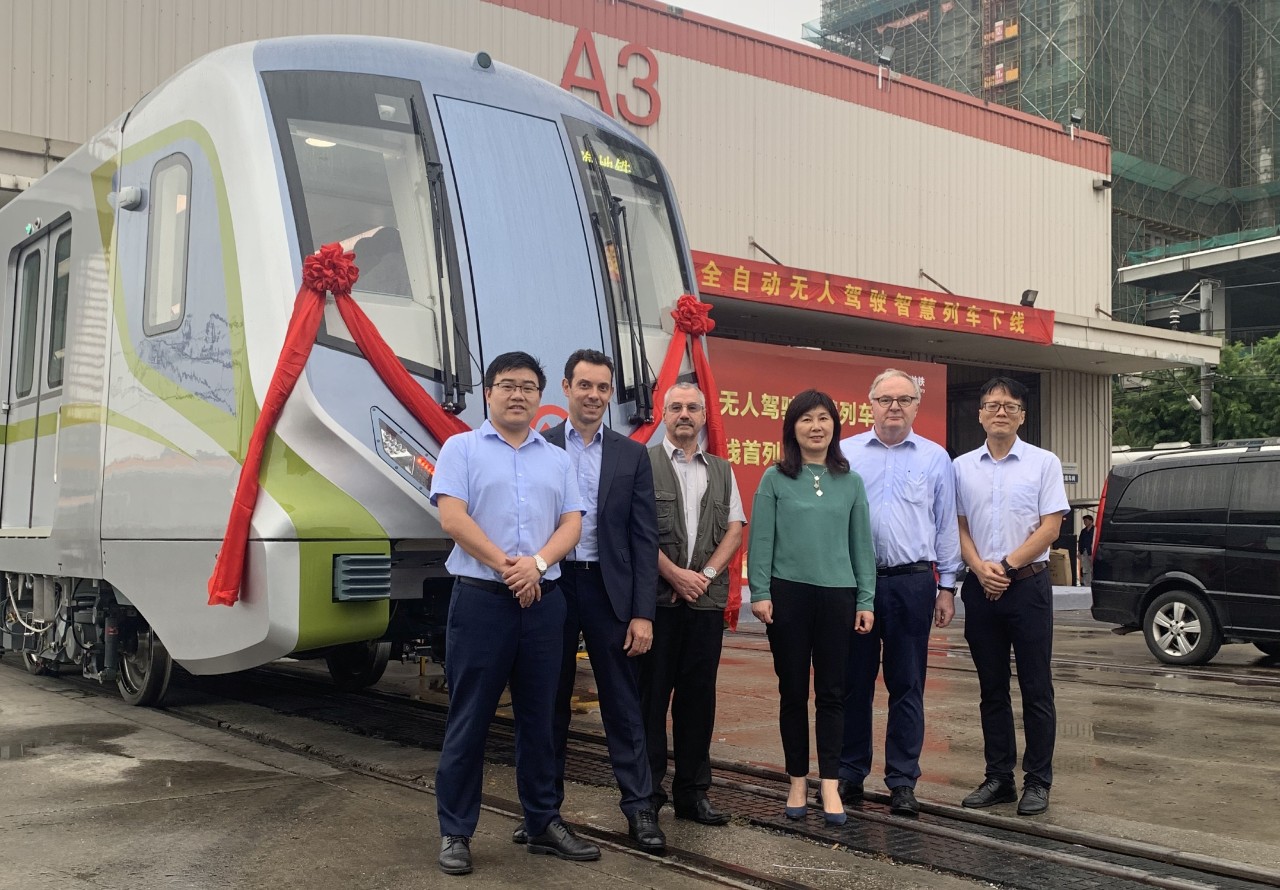 Autonomous Train for Shanghai Metro by Bombardier