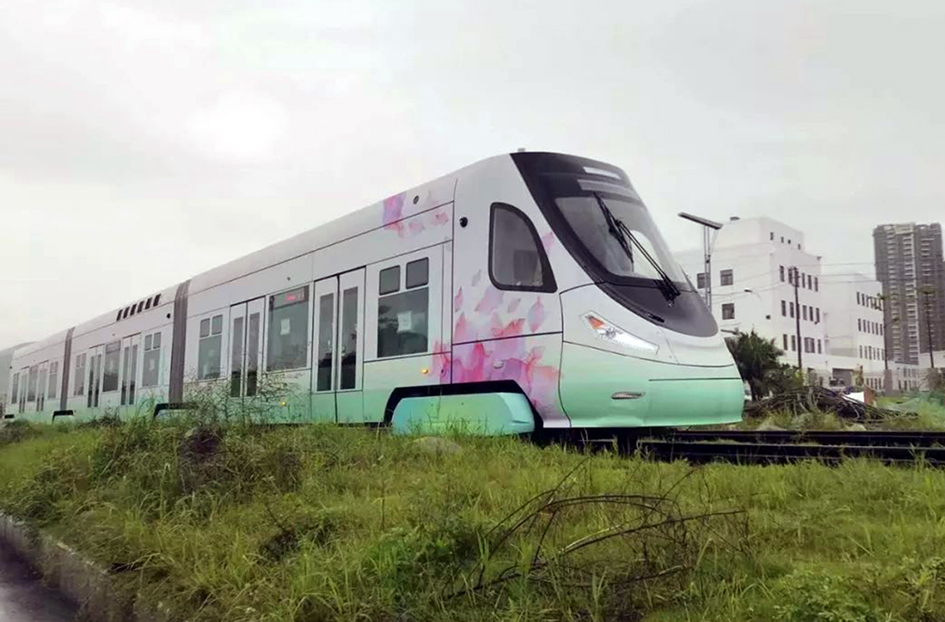 Another Chinese City Gets Hydrogen Fuelled Tram