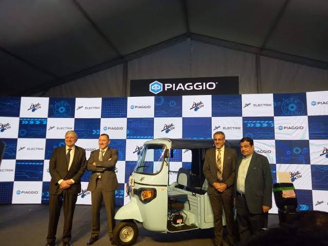 Piaggio Launches Electric Ape in India