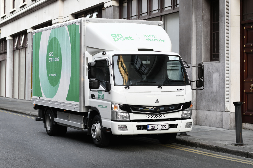 Fuso eCanter Starts Operation in Ireland